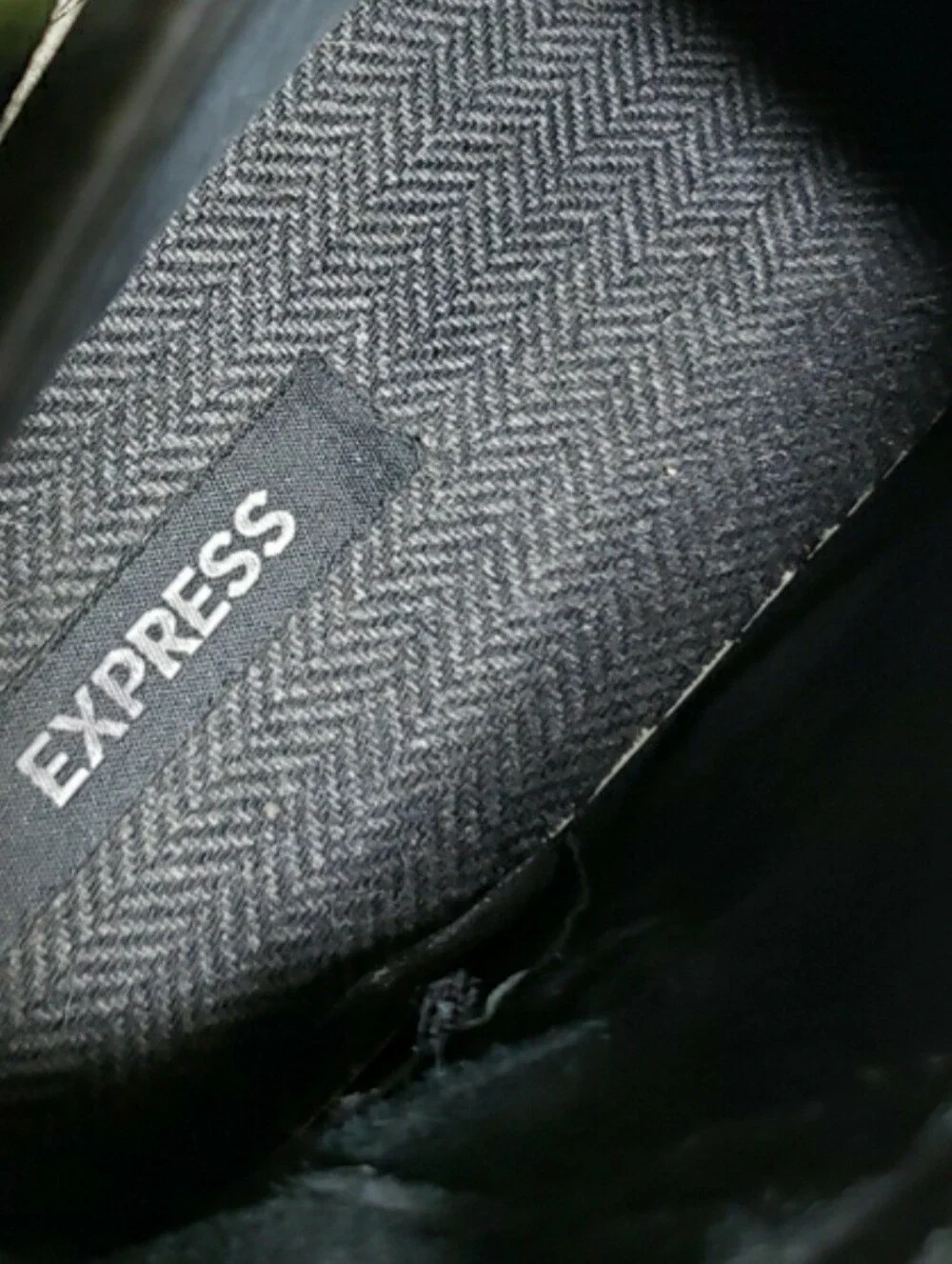 Express mens black